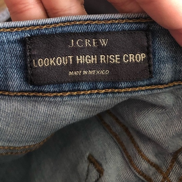 J. Crew Lookout High-Rise Jean with Let-Out Hem - Picture 6 of 6
